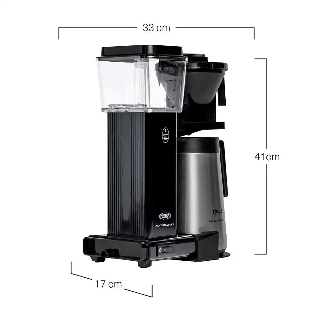 Moccamaster KBGT - Cafetiera 1.25 L - Coffee Gear