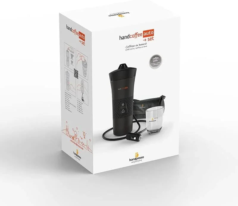 Set espressor portabil Handcoffee Auto 12 V - Coffee Gear