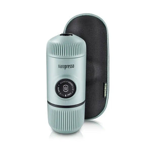 Espressor portabil Wacaco Nanopresso albastru + Geanta de transport - Coffee Gear