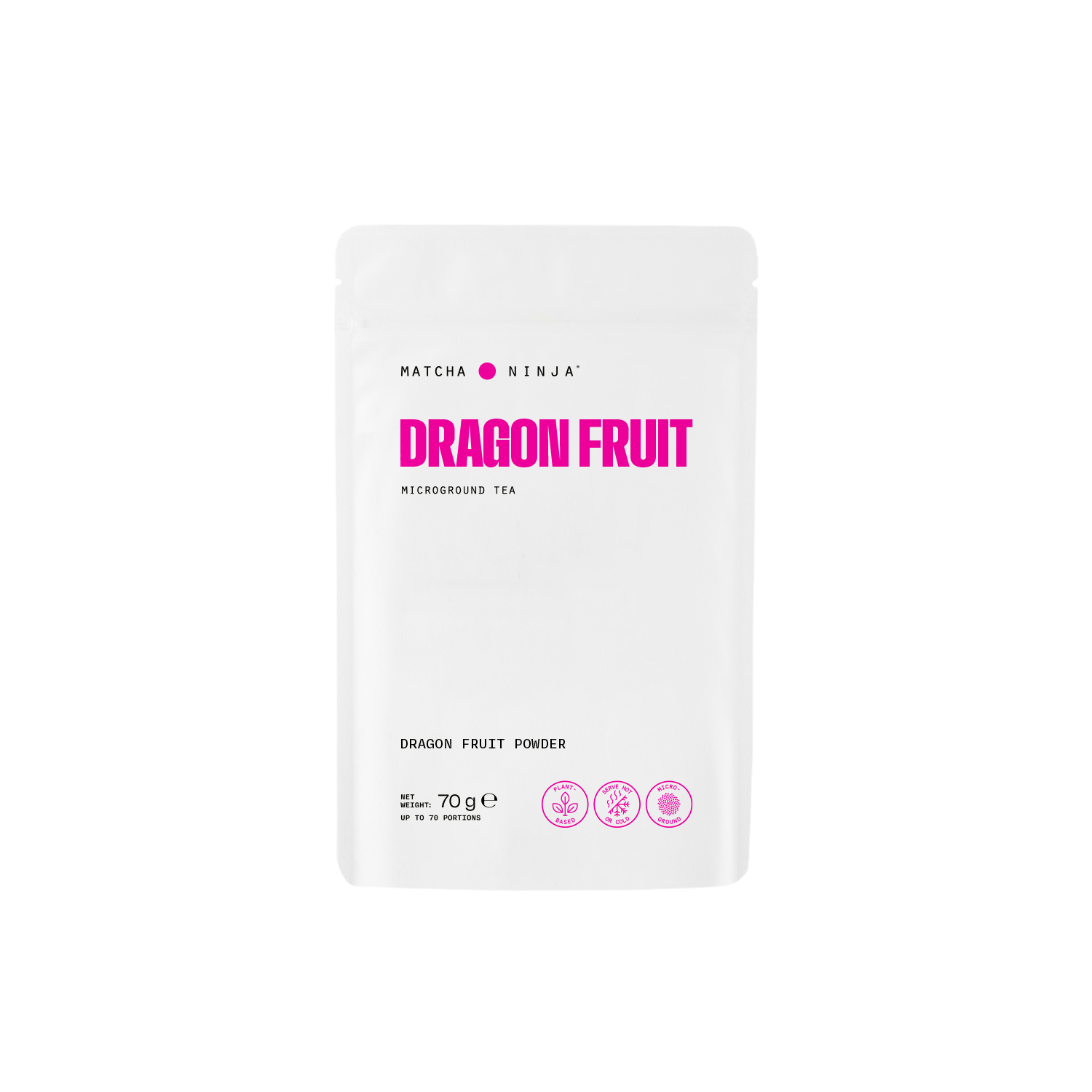 Matcha Ninja 100% Dragon Fruit Powder 70g