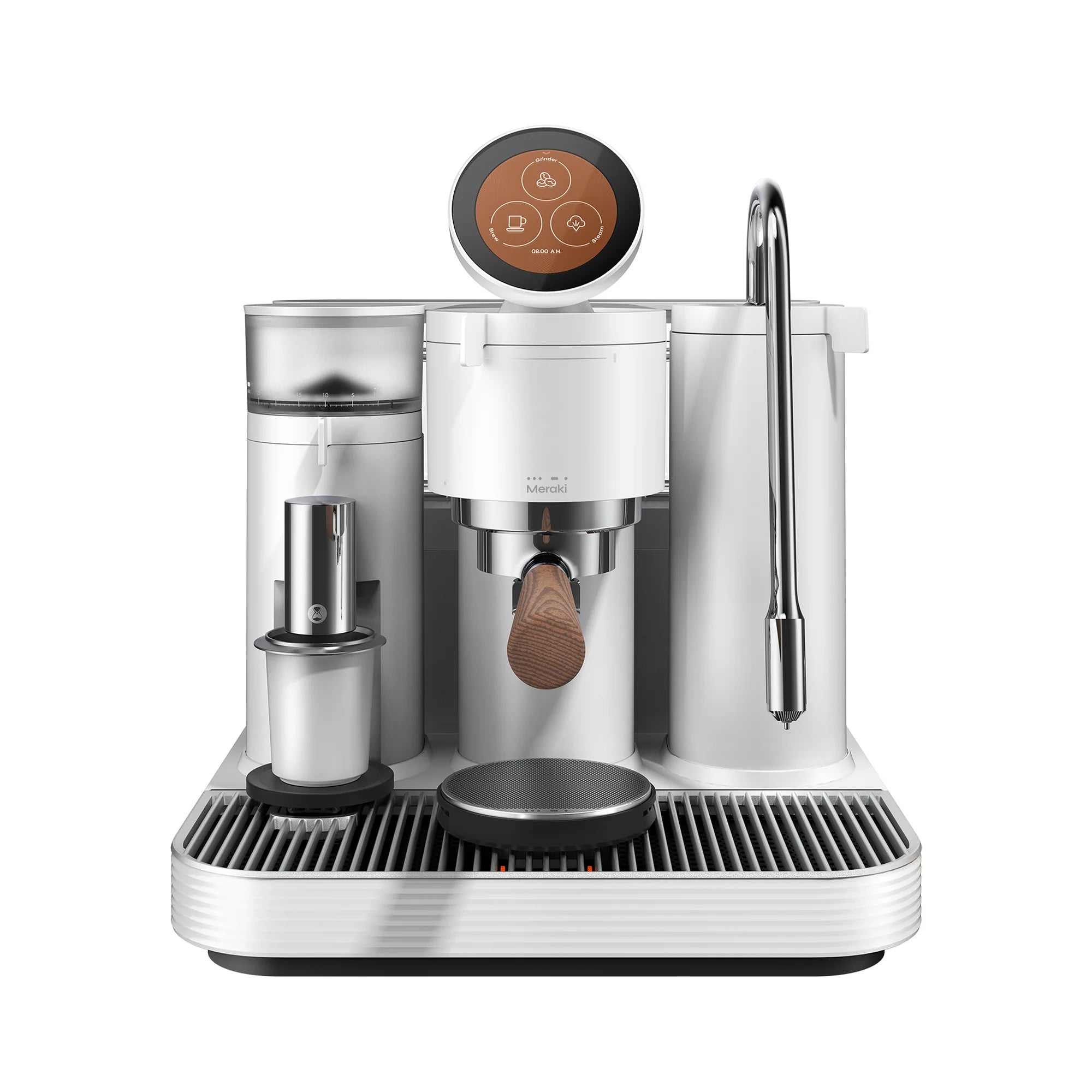 Espressor Meraki Gen2 cu Rasnita Incorporata, Dual Boiler, Cantare integrate