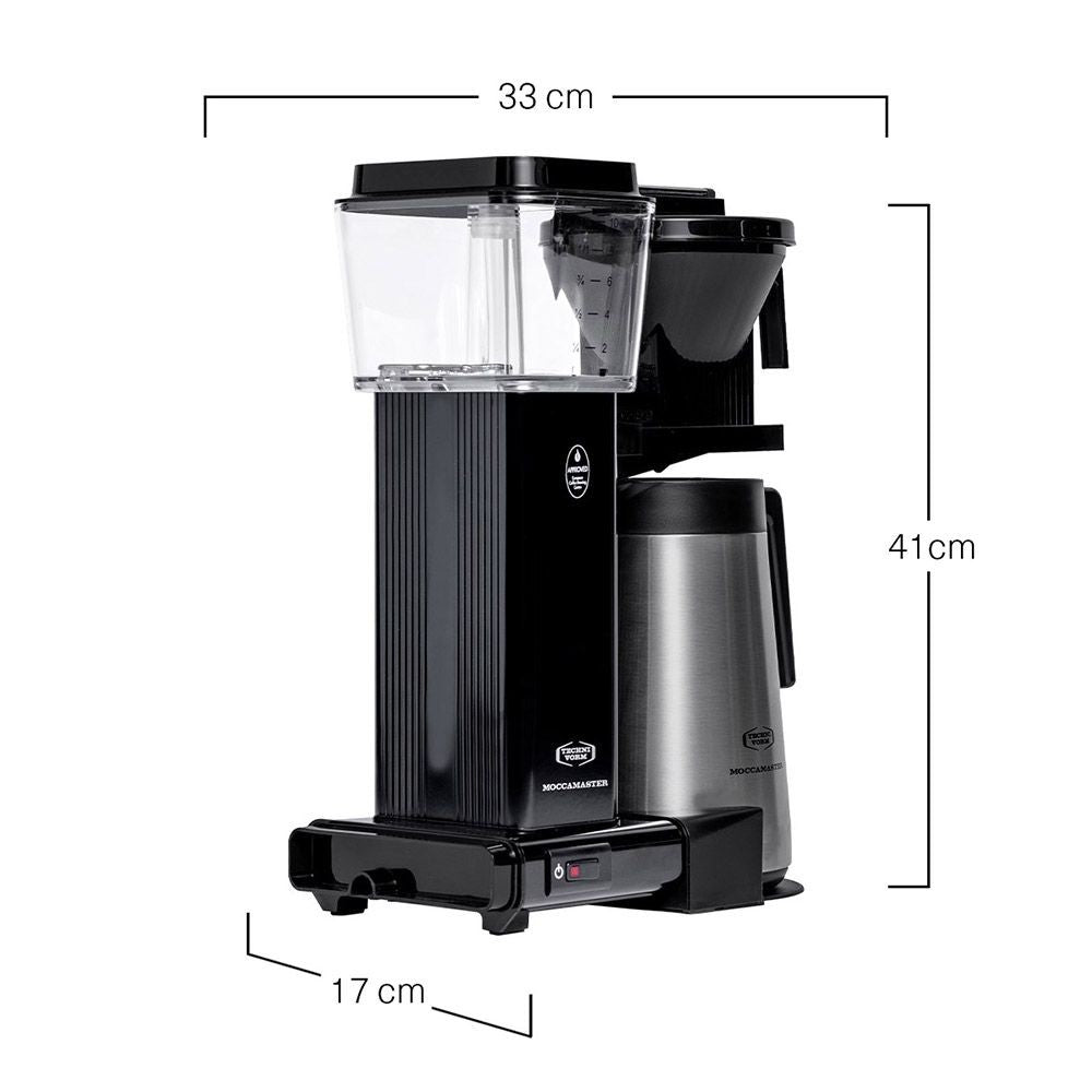Moccamaster KBGT - Cafetiera 1.25 L