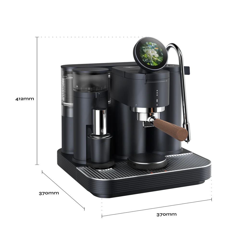 Espressor Meraki cu Rasnita Incorporata, Dual Boiler, Cantare integrate