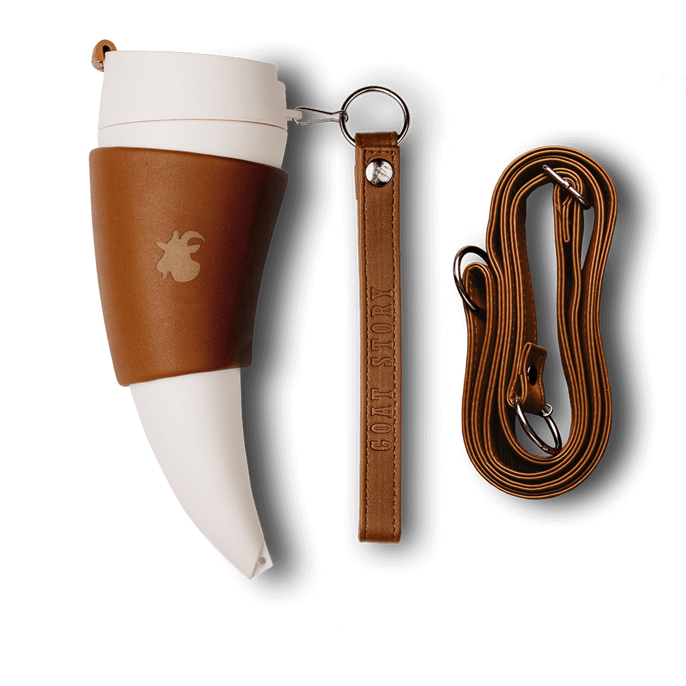 Goat Mug Brown - Cana termos 350 ml