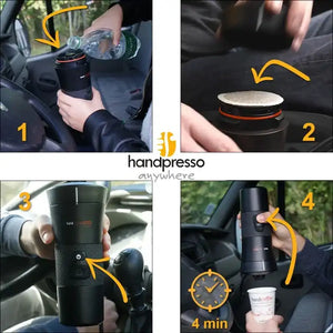 Espressor portabil Handcoffee Truck 24 V - Coffee Gear