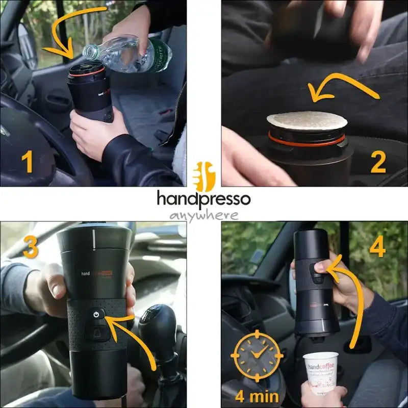 Espressor portabil Handcoffee Truck 24 V - Coffee Gear