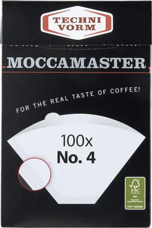 Set 100 filtre de hartie Moccamaster nr.4 - Coffee Gear