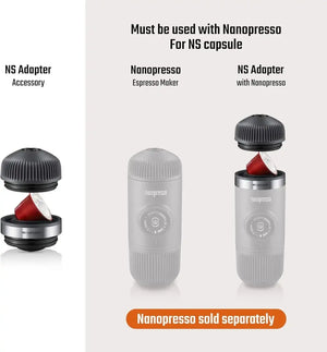 Adaptor NS Nespresso pentru Wacaco Nanopresso - Coffee Gear