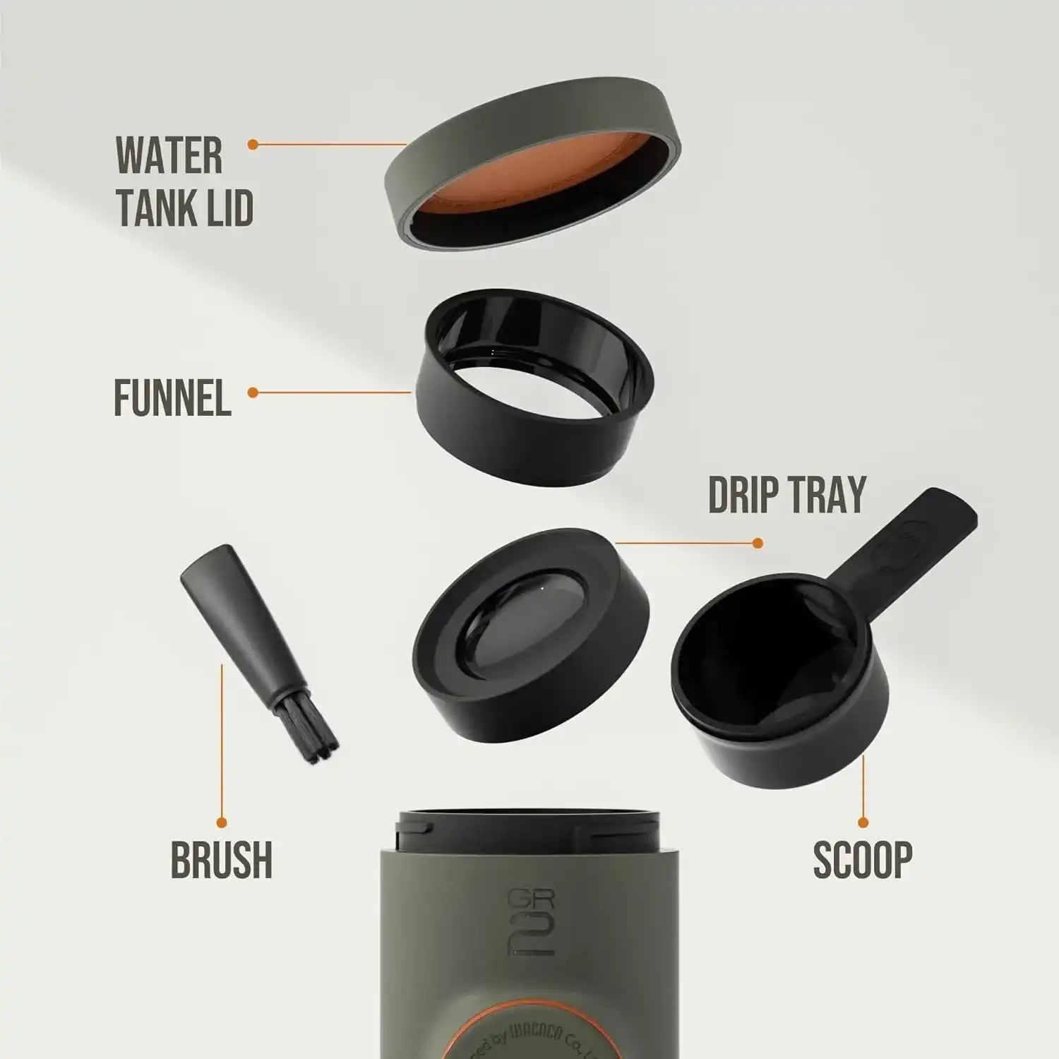 Espressor portabil Wacaco Minipresso GR2 - Coffee Gear