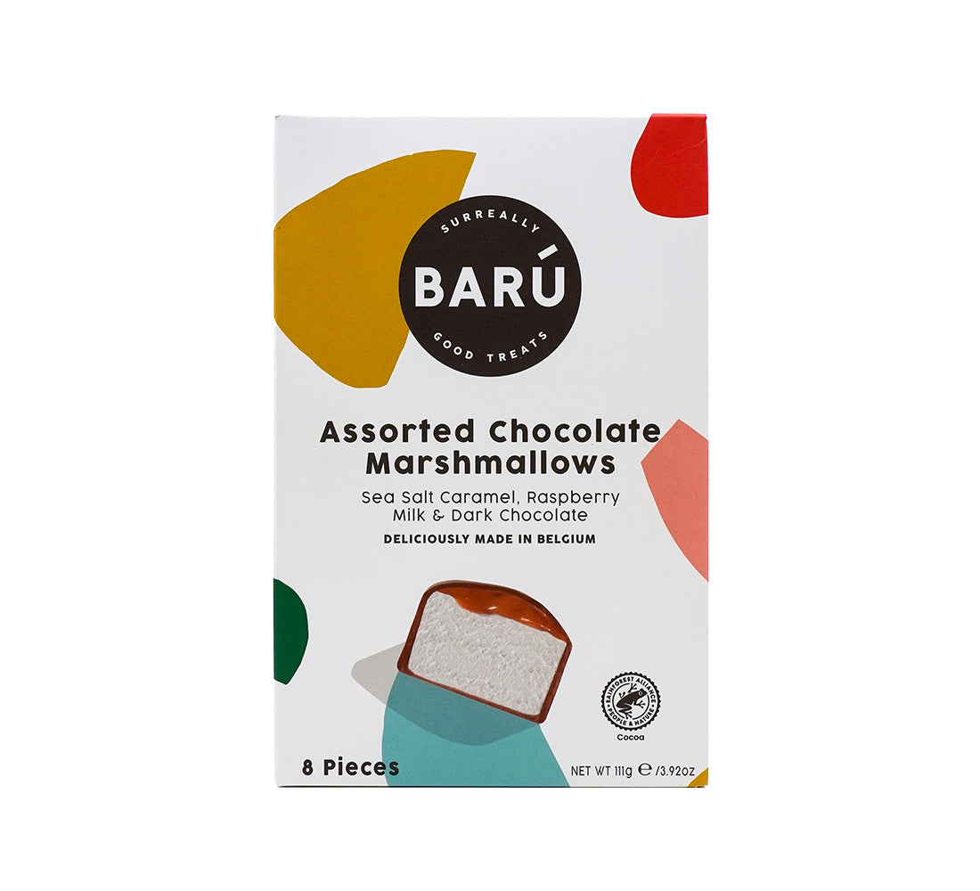 Barú Assorted Chocolate Marshmallows 111 g