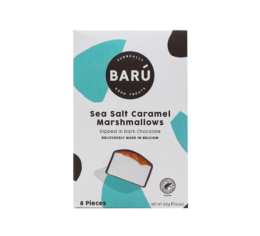 Barú Dark Chocolate & Sea Salt Caramel Marshmallows 120 g